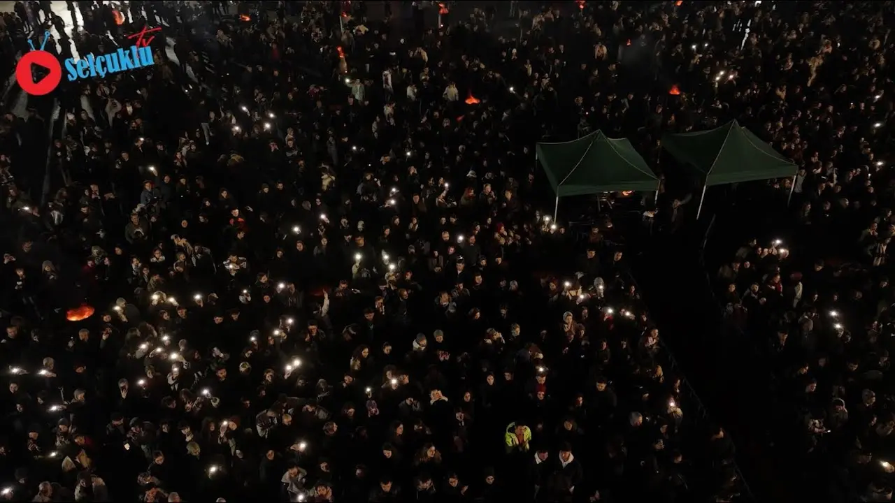 Selçuklu’da Kış Etkinliği Unutulmaz Bir Gece Yaşattı 