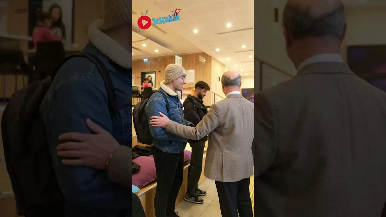 Selçuklu Belediye Başkanı Ahmet Pekyatırmacı ve Gençlik Meclisi’nden Vize Haftasında Moral Ziyareti!