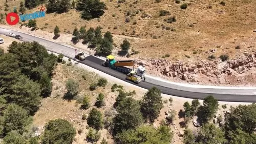 Selçuklu'da Hizmet Yolu-  Bilecik-Kestel Yolu Asfalt Çalışması