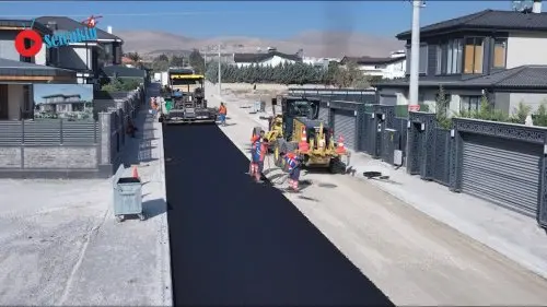 Selçuklu’da Sille Ak Mahallesi’nde Asfalt Çalışmaları Tamamlandı