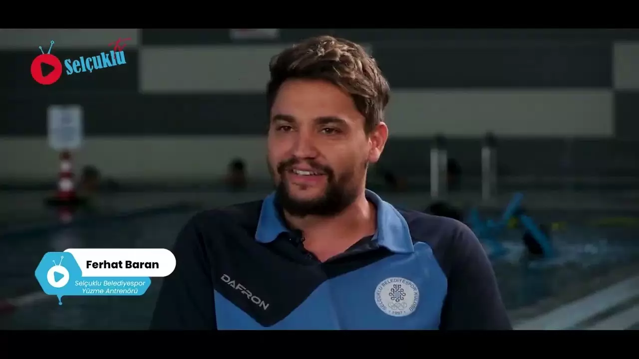 Selçuklu Belediyespor Kulübünde Başarı Hikâyesi: Batuhan ve Emirhan Yüzme Öğreniyor