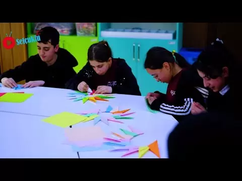 Kağıt Katlama Atölyesiyle Hayal Gücü ve El Becerileri Gelişiyor