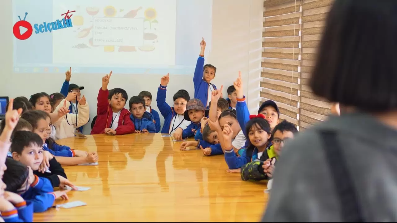 Sille Tabiat Okulunda Eğlenceli ve Öğretici Atölyeler 