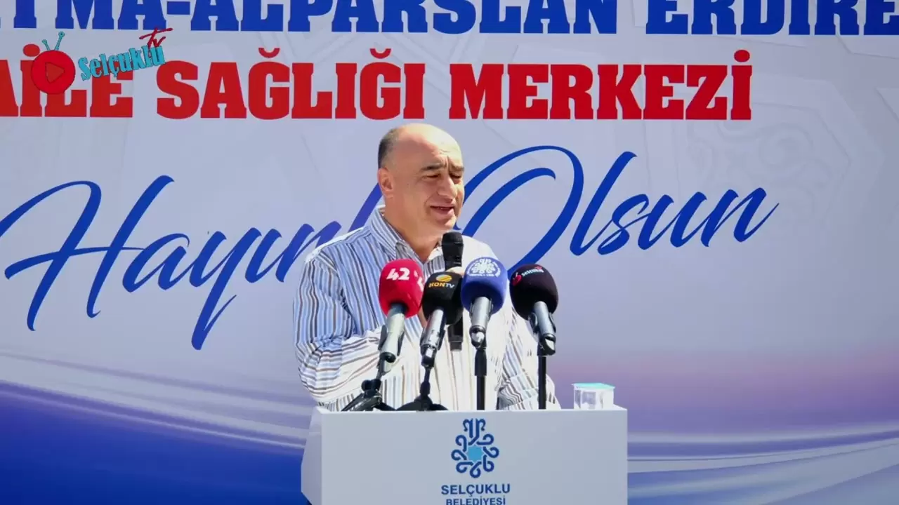 Selçuklu Fatma-Alparslan Erdirençelebi Aile Sağlığı Merkezi’nin Resmi Açılışı Gerçekleştirildi